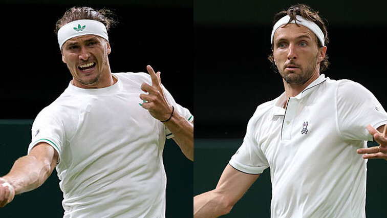 Alexander Zverev trifft heute auf Arthur Rinderknech