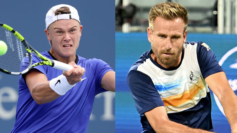 Holger Rune and Peter Gojowczyk meet for the first time at the US Open 2022