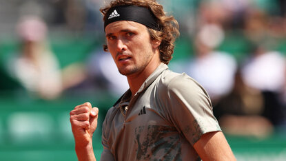 Alexander Zverev konnte erstmals gegen Alexander Bublik anschreiben Alexander Zverev konnte erstmals gegen Alexander Bublik anschreiben