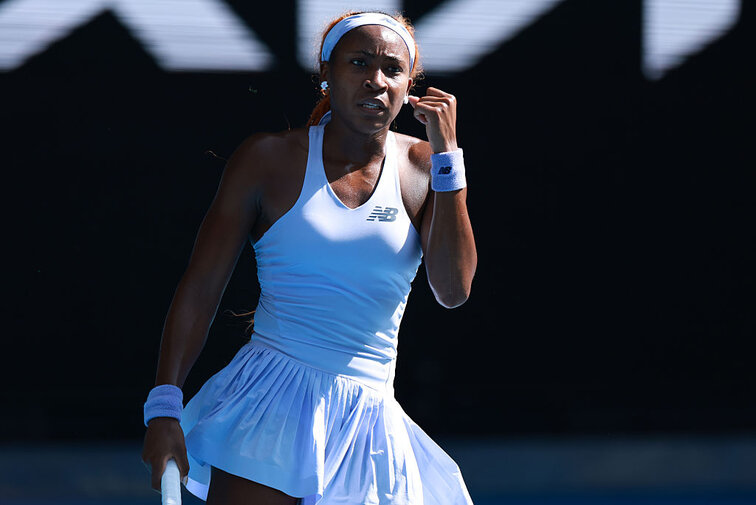 Coco Gauff gewann in drei Sätzen