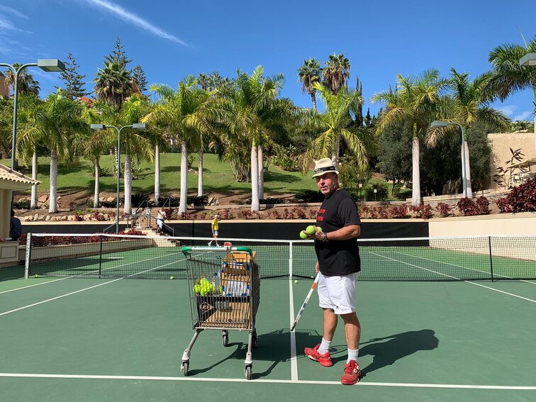 Preparation In Tennis Paradise Bahia Del Duque In Tenerife Tennisnet Com