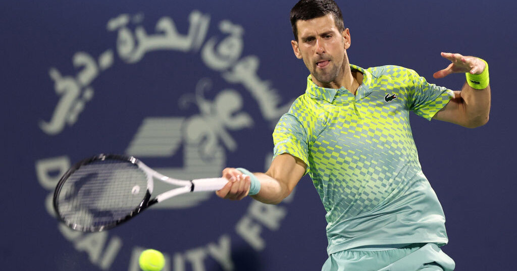 Tennis: Tennis-Djokovic powers past Griekspoor into Dubai quarter-finals