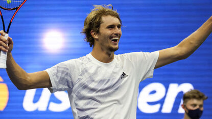 Erstes Endspiel in einem Major für Alexander Zverev Erstes Endspiel in einem Major für Alexander Zverev