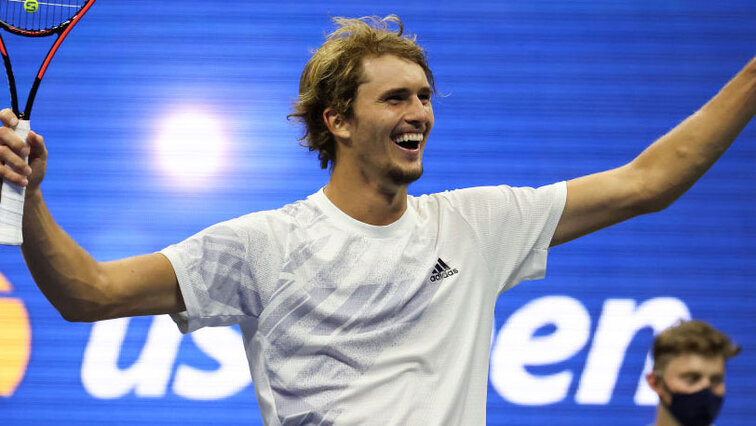 Erstes Endspiel in einem Major für Alexander Zverev Erstes Endspiel in einem Major für Alexander Zverev