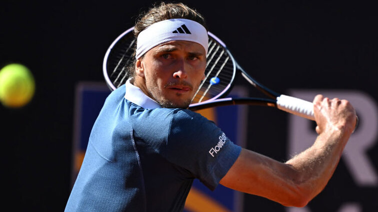 Alexander Zverev in Rom Alexander Zverev in Rome