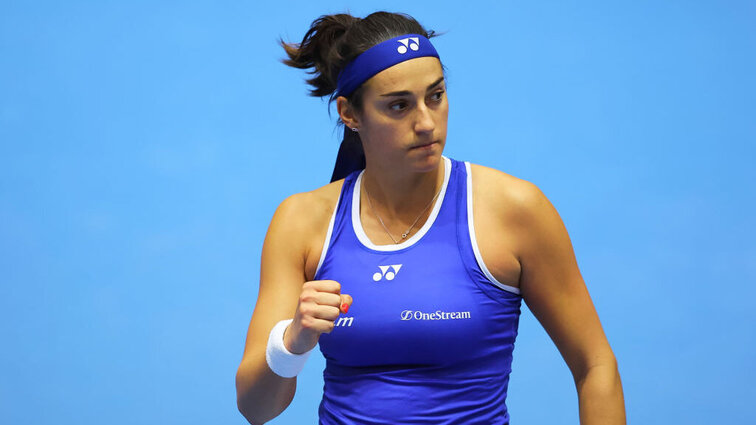 Mit Fortdauer des Matches drehte Caroline Garcia immer mehr auf. Mit Fortdauer des Matches drehte Caroline Garcia immer mehr auf.
