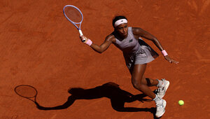 Coco Gauff nach ihrem Unfall