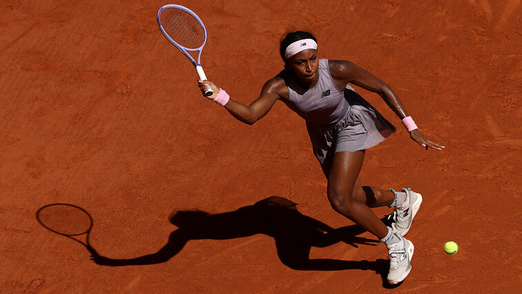 Coco Gauff nach ihrem Unfall