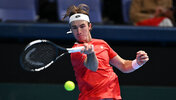 Lukas Neumayer hat beim Challenger in Zagreb das Viertelfinale erreicht.