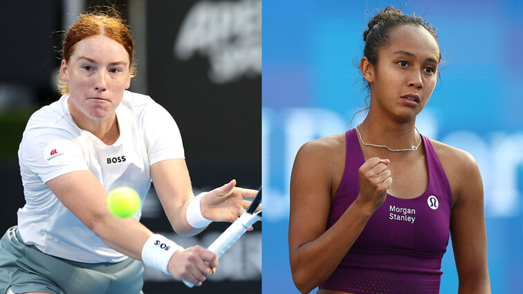 Ella Seidel und Leylah Fernandez haben in Dubai einen erfolgreichen Sonntag erlebt.