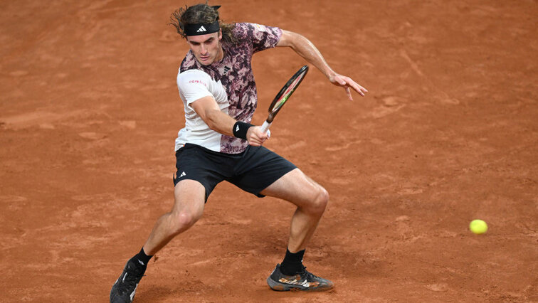 Stefanos Tsitsipas hat gegen Nuno Borges gut angefangen Stefanos Tsitsipas started well against Nuno Borges