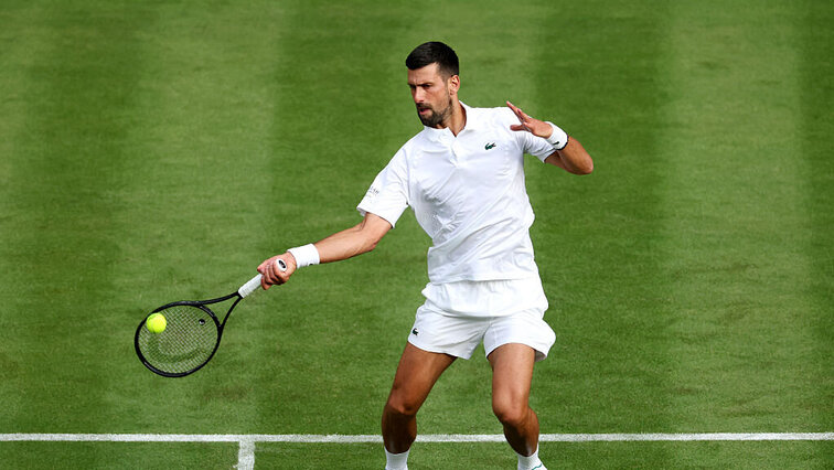 Novak Djokovic baut seine Titelhoffnungen auf Rasen statt auf Sand. Novak Djokovic baut seine Titelhoffnungen auf Rasen statt auf Sand.