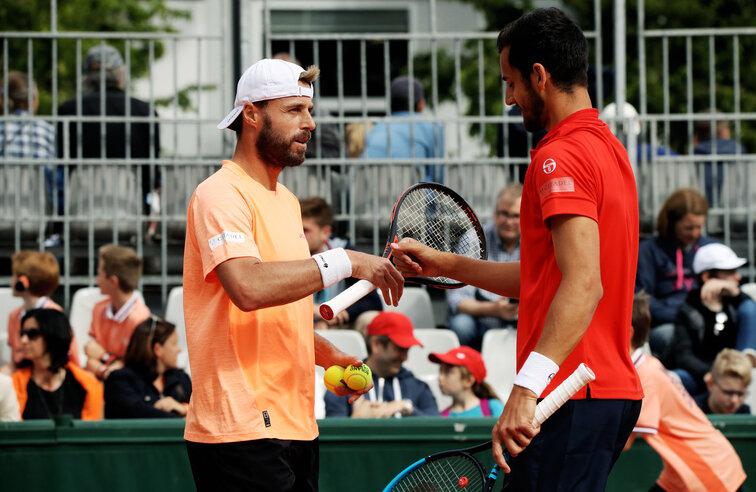 Oliver Marach und Mate Pavic Oliver Marach und Mate Pavic in Paris