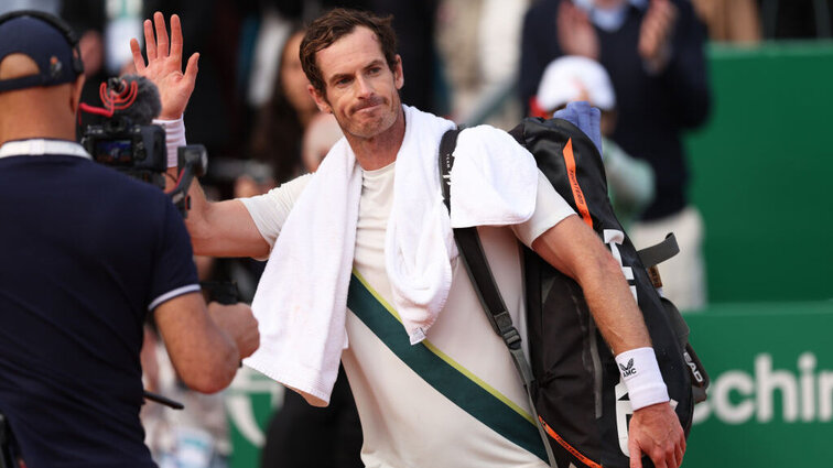 Verabschiedet sich Murray hier für dieses Jahr schon von der Sandplatzsaison?