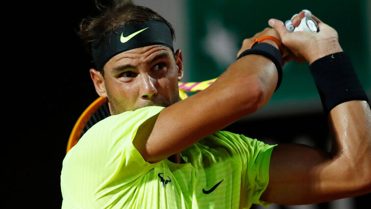 Als wäre er nie weg gewesen: Rafael Nadal in Rom