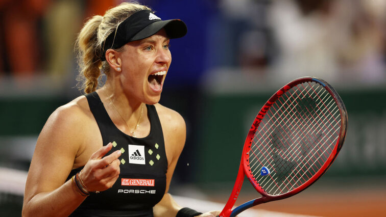 Angelique Kerber hat am Montag den Court 6 zum Beben gebracht