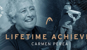Carmen Perea lebt den Tennissport seit Jahrzehnten