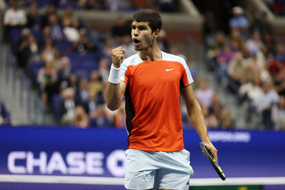 Carlos Alcaraz gewann in New York seinen ersten Grand-Slam-Titel Carlos Alcaraz gewann in New York seinen ersten Grand-Slam-Titel