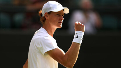 Jannik Sinner steht in Wimbledon 2023 im Viertelfinale Jannik Sinner steht in Wimbledon 2023 im Viertelfinale