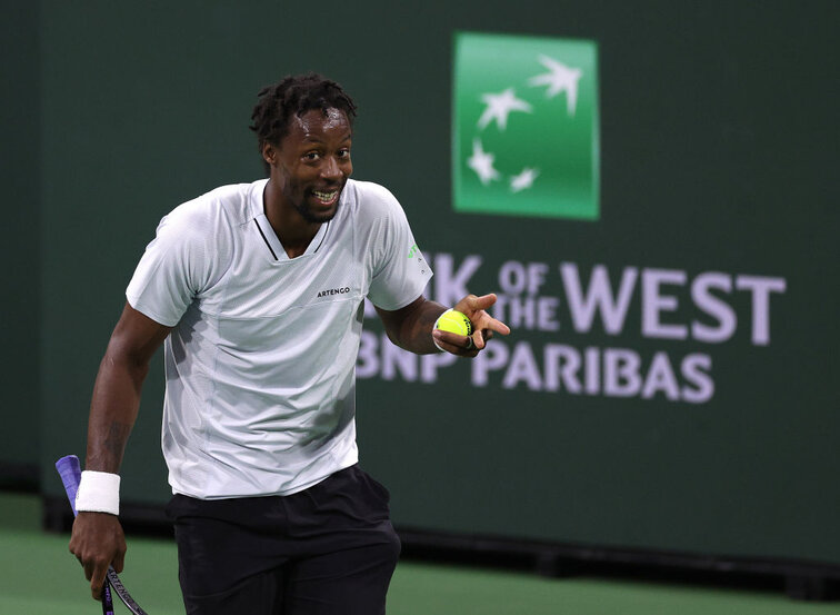 Auch Gael Monfils ist für sein eigenwilliges Stöhnen am Platz bekannt