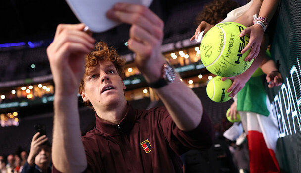 Jannik Sinner genießt bei den Fans hohes Ansehen