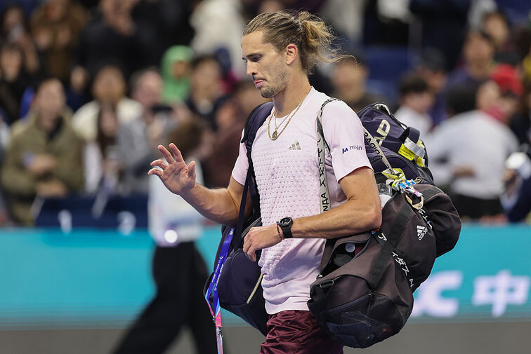 Alexander Zverev verlor in Peking im Viertelfinale
