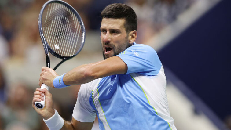 Novak Djokovic war zu stark für Ben Shelton Novak Djokovic war zu stark für Ben Shelton
