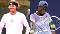 Alexander Zverev meets Christopher Eubanks for the first time