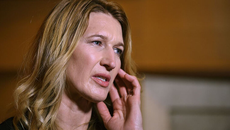 Steffi Graf äußert sich nur noch selten in der Öffentlichkeit Steffi Graf expresses himself rarely in public