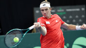 Lukas Neumayer zuletzt im Davis Cup