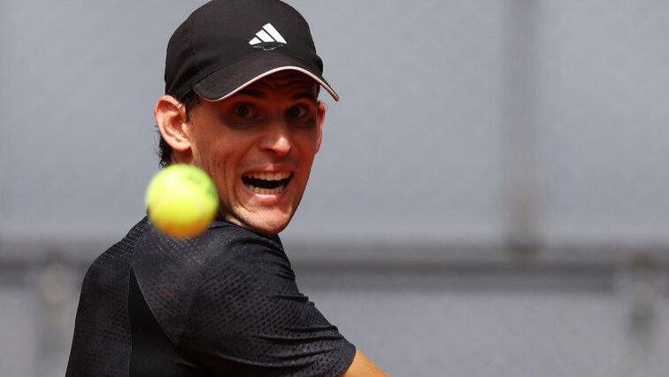 Dominic Thiem in Aktion Dominic Thiem in Aktion