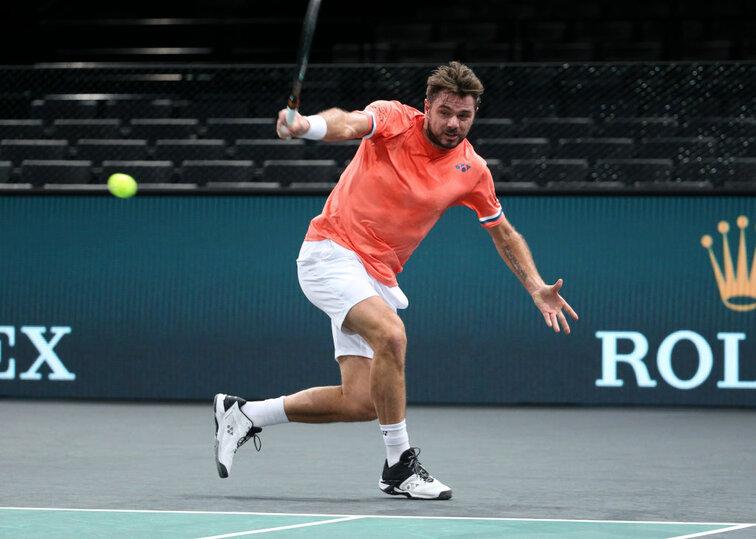 Stan Wawrinka in Paris-Bercy