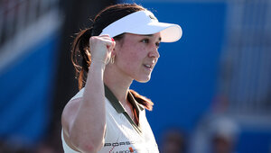 Eva Lys durfte in New York 2026 im ersten Match jubeln