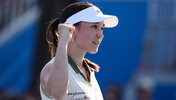 Eva Lys durfte in New York 2026 im ersten Match jubeln