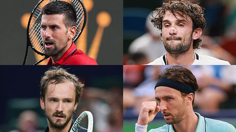 Die vier Halbfinalisten in Shanghai 2025 Die vier Halbfinalisten in Shanghai 2025