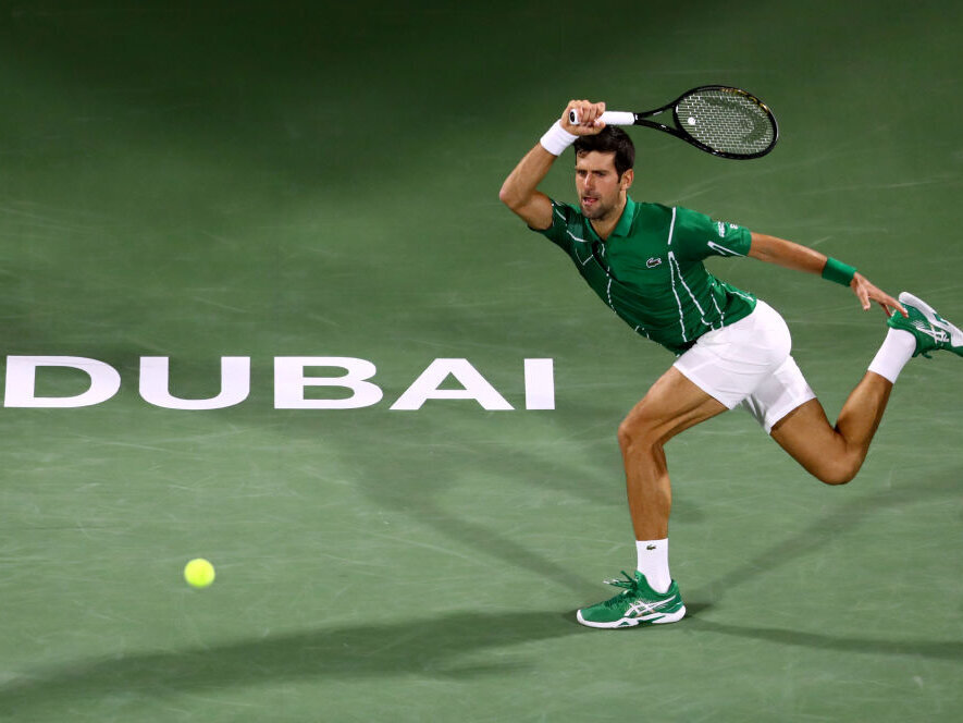 Djokovic beats Tsitsipas in Dubai Open final