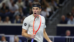 Taylor Fritz kämpft sich durch