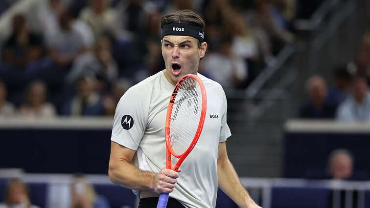 Taylor Fritz kämpft sich durch