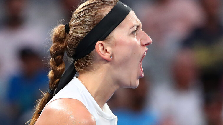 Petra Kvitova bei den Australian Open Petra Kvitova bei den Australian Open