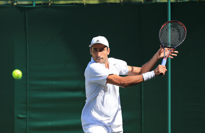 Philipp Oswald Philipp Oswald in Wimbledon