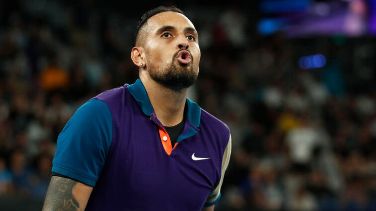 Nick Kyrgios hat sein Match gegen Dominic Thiem dennoch genossen