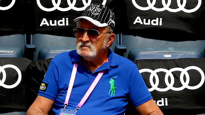 Probably the most important (and formidable) beard in tennis history: Ion Tiriac.
