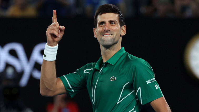 Ein Sieg noch - dann sind es acht Melbourne-Titel für Novak Djokovic