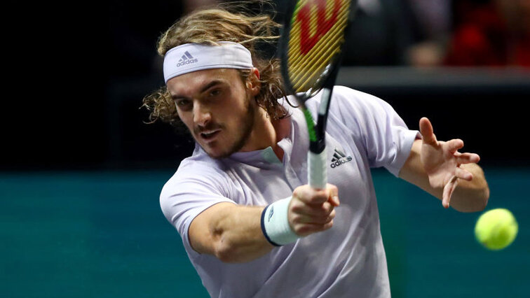 Stefanos Tsitsipas spielt am Sonntag um seinen zweiten Marseille-Titel