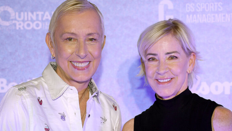 Martina Navratilova und Chris Evert - früher Rivalinnen, längst beste Freundinnen Martina Navratilova und Chris Evert - früher Rivalinnen, längst beste Freundinnen