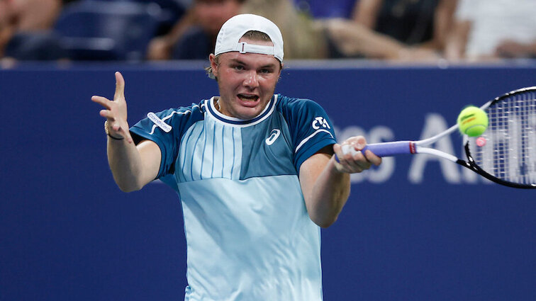 Dominic Stricker bei den US Open 2023 Dominic Stricker bei den US Open 2023