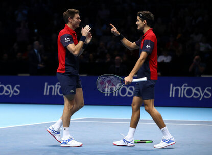 Nicolas Mahut und Pierre-Hugues Herbert Nicolas Mahut und Pierre-Hugues Herbert