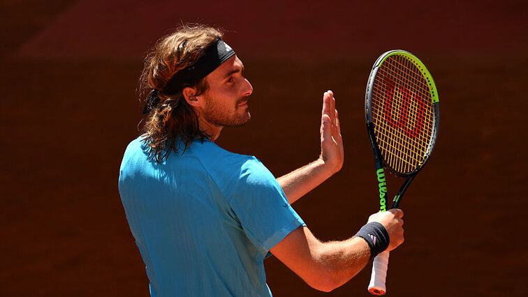 Nicht nur sportlich läuft es für Tsitsipas wieder besser...