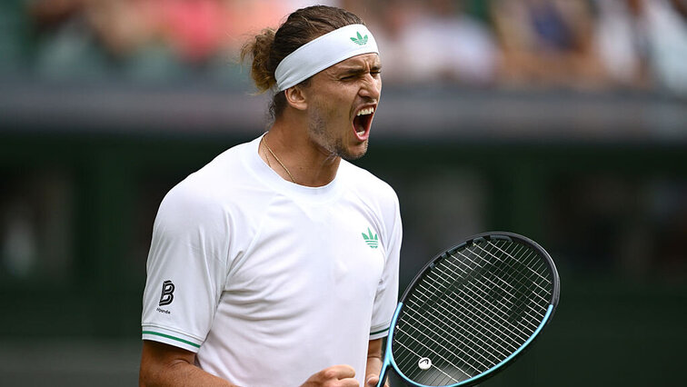 Alexander Zverev darf seine beeindruckende Bilanz bejubeln