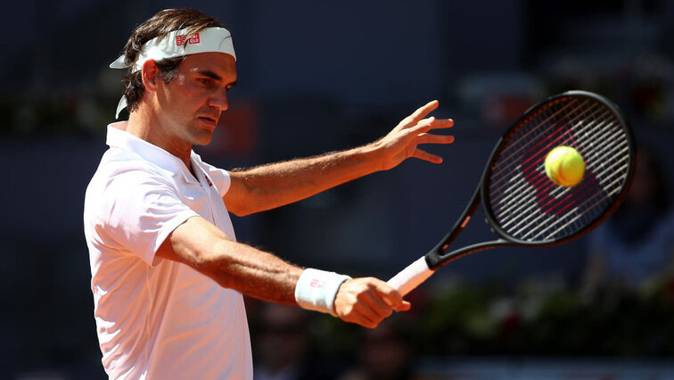 Roger Federer musste gegen Gael Monfils zittern